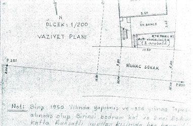 1950 Ylnda Yaplan Evlerin lk projesi