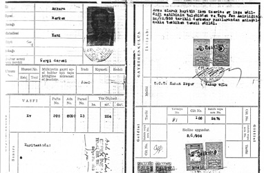 Yenimahalle'de Verilen lk Tapu (1950)